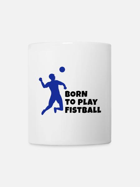 Faustball - Tasse - Weiß