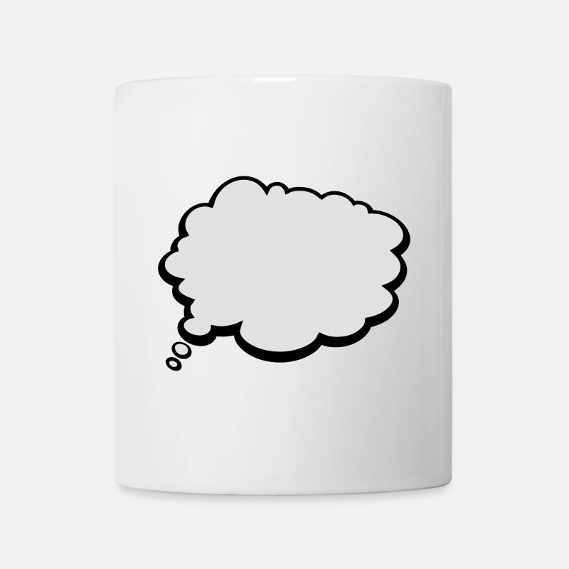 2541614 15422398 denkblase - Tasse - Weiß
