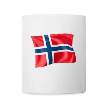 Flag Norway - Mug - white - Front