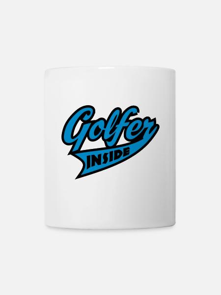 Golf - Tasse - Weiß