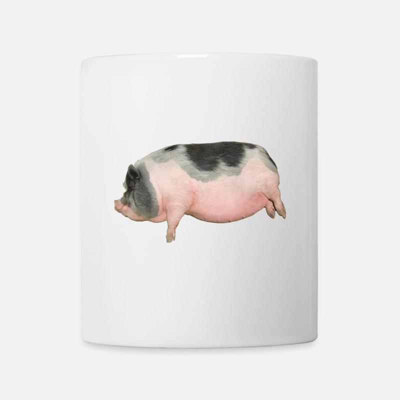 Bauernhof Schwein - Tasse - Weiß