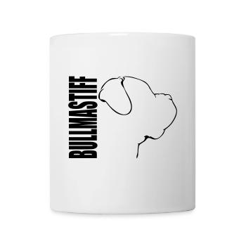BULLMASTIFF profile WILSIGNS - Mug - white - Front