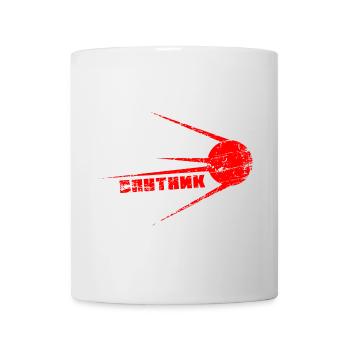 Sputnik - Tasse - Weiß - Vorne