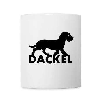 Dackel - Tasse - Weiß - Vorne