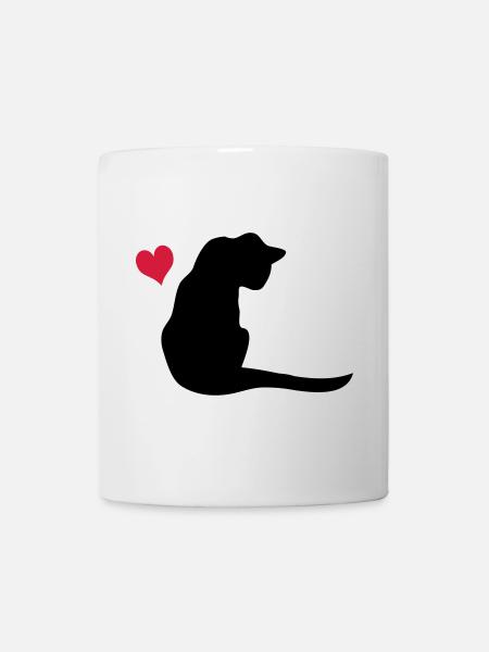 Katze - Tasse - Weiß