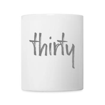 30 thirty 30. birthday gift number 30 number - Mug - white - Front