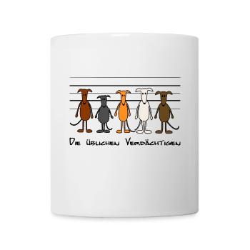 Die üblichen Verdächtigen - Tasse - Weiß - Vorne