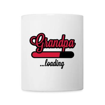Grandpa loading - Tasse - Weiß - Vorne