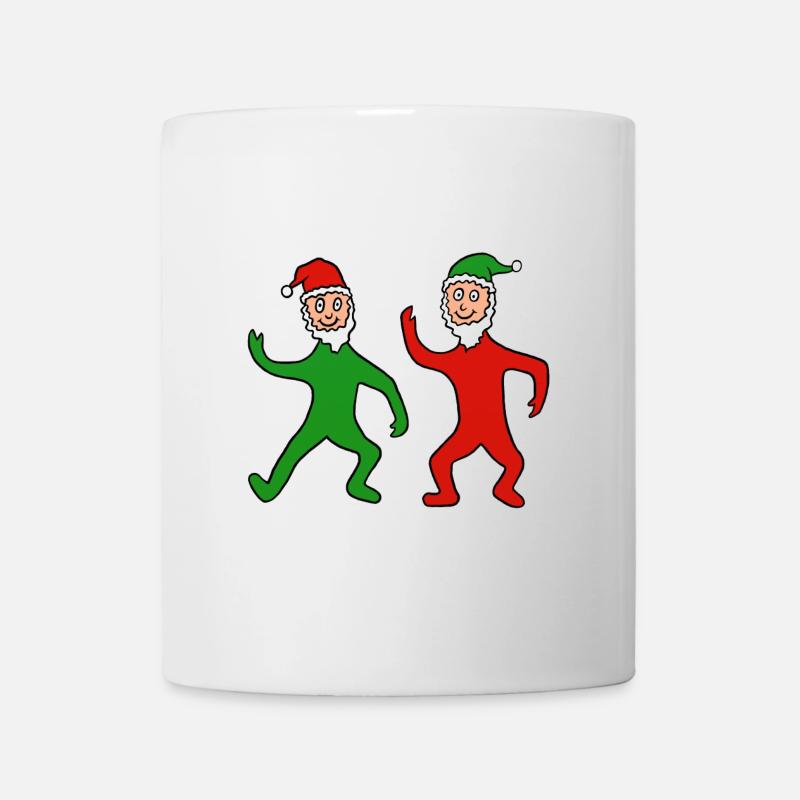 zwerge - Tasse - Weiß