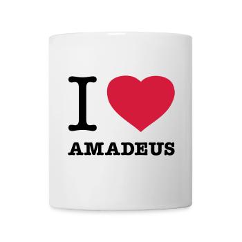 I LOVE AMADEUS - Tasse - Weiß - Vorne