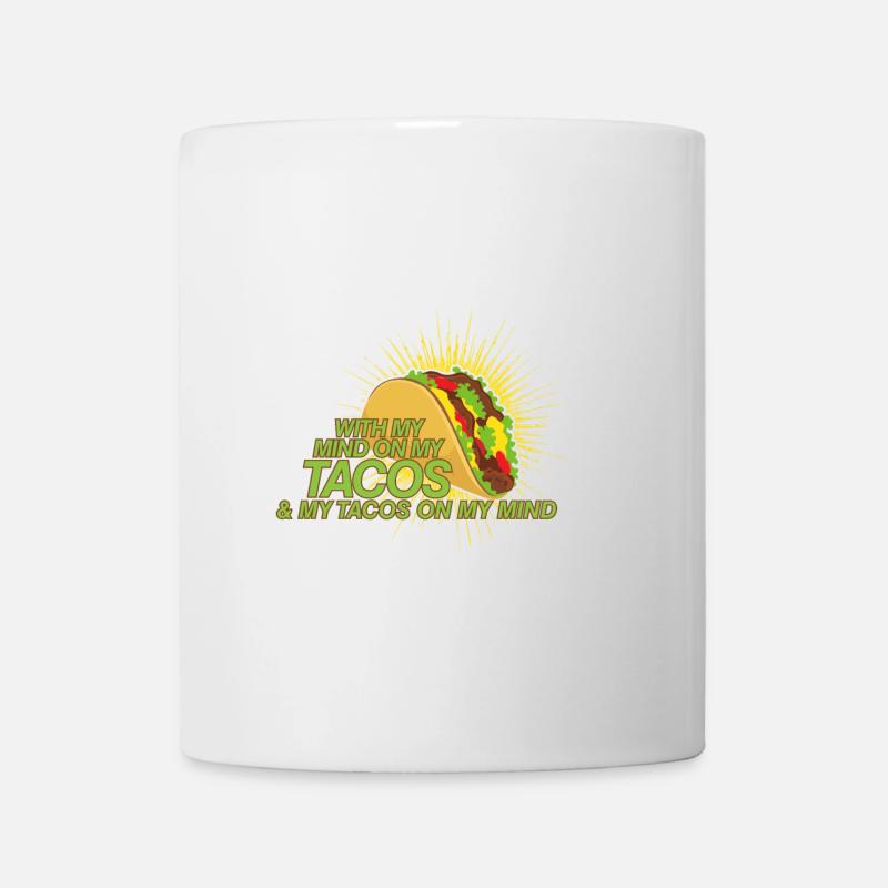 Tacos Tacos Tacos - Mug blanc - blanc