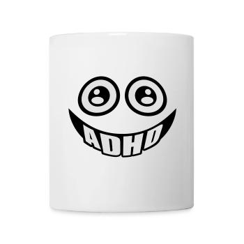 ADHD smile - Mug - white - Front