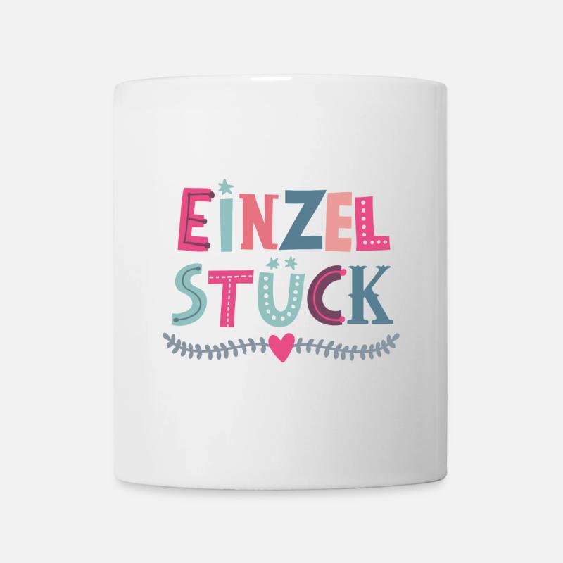 Fille seule pièce - Mug blanc - blanc