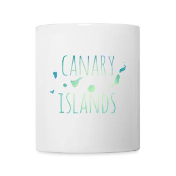 Canary Islands - Tasse - Weiß - Vorne
