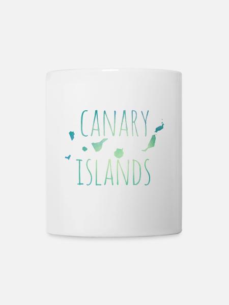 Canary Islands - Tasse - Weiß