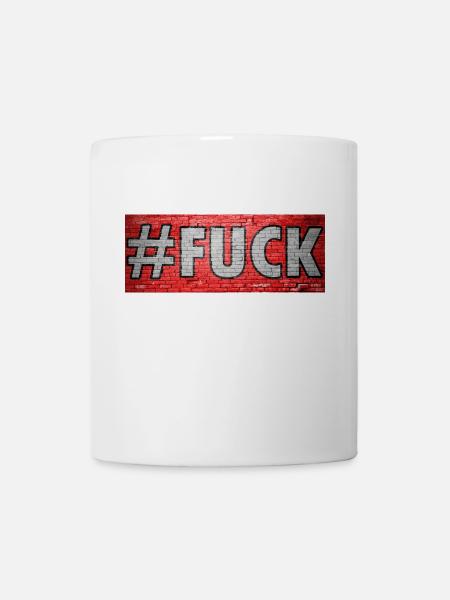 #Fuck Graffiti - Tasse - Weiß