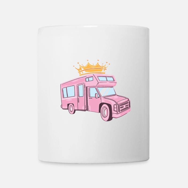 Pink Camper / Female Camper / Camper / Pink - Mug - white