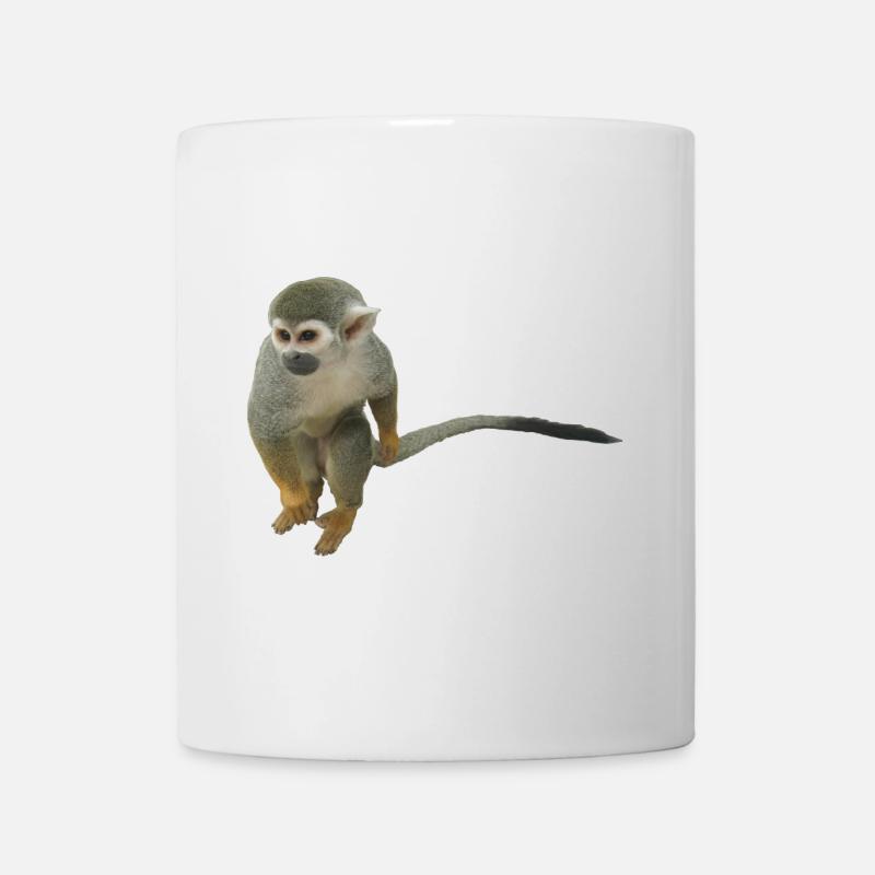 Affe - Tasse - Weiß