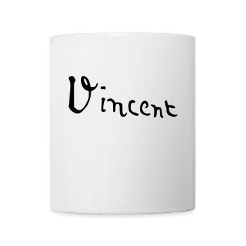 Vincent van Gogh Signatur Unterschrift #1 - Tasse - Weiß - Vorne