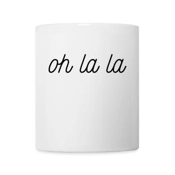 OH LA LA - Mug - white - Front