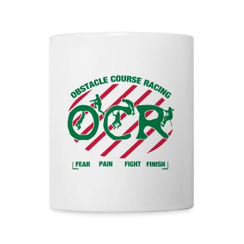 Obstacle Course Racing - OCR - Mug - white - Front