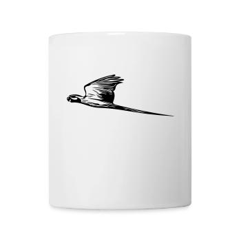 Parrot in express flight - Mug - white - Front