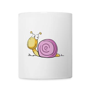 Sweet Little Snail I Comic - Mug blanc - blanc - Devant