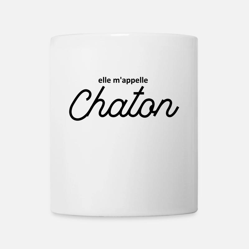 She calls me kitten - Mug - white