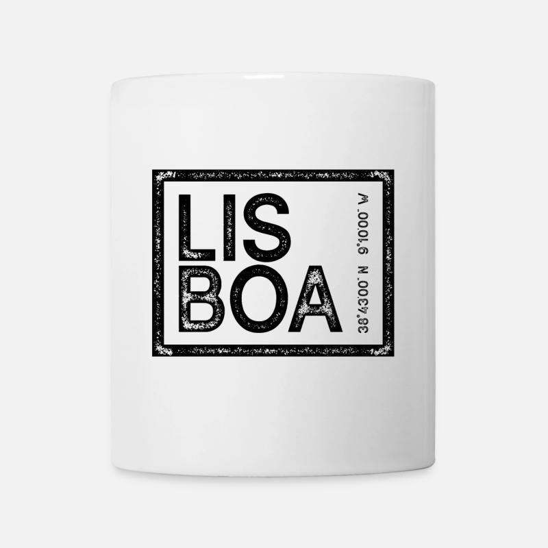 LISBONNE - Mug blanc - blanc