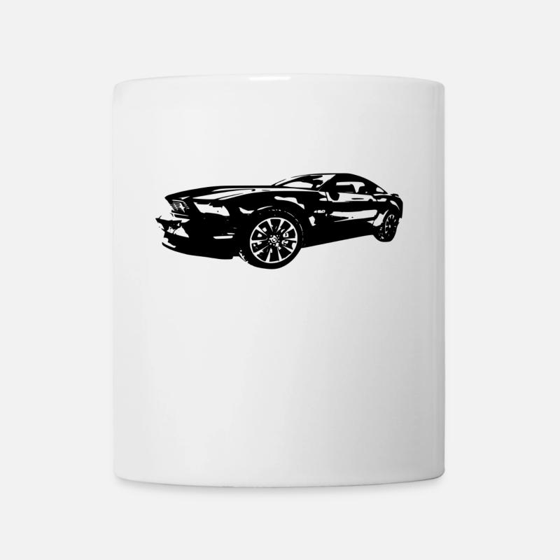 voiture - Mug blanc - blanc