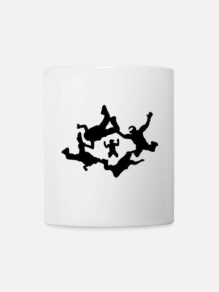 Skydiving - Tasse - Weiß