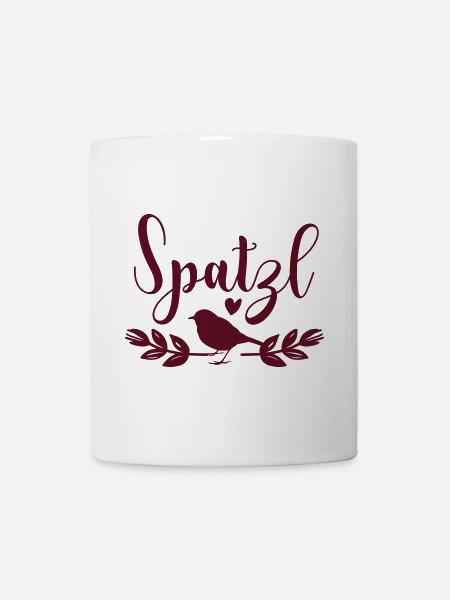 Spatzl - Tasse - Weiß