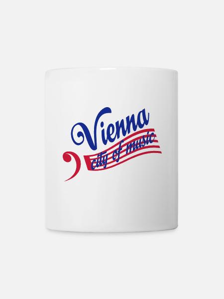 wien - Tasse - Weiß