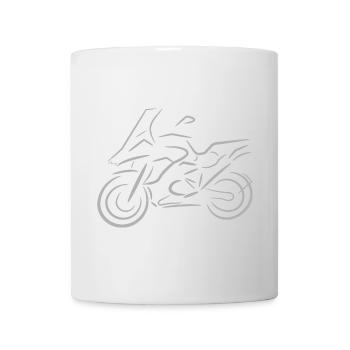Motorcycle rider, bike, biker, 1200 - Mug - white - Front