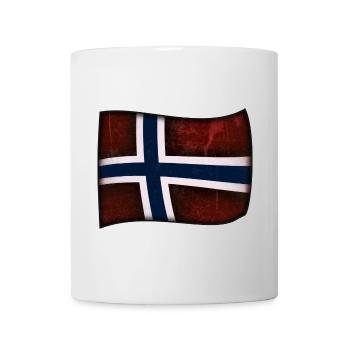 Norwegian Flag - Mug - white - Front