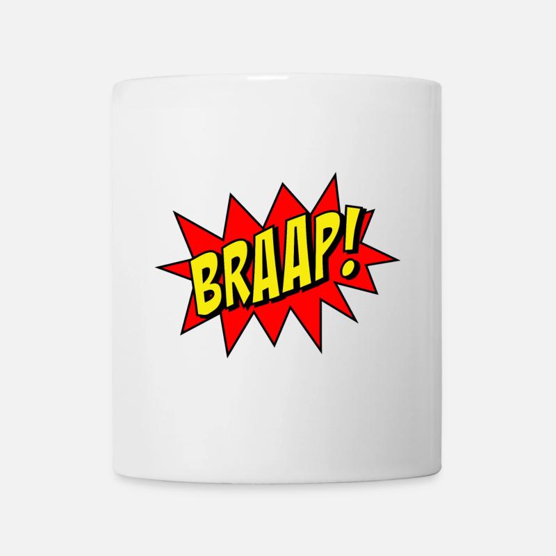 BRAAP! - Mug blanc - blanc