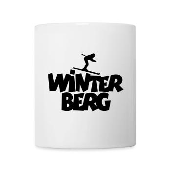 Winterberg Ski Skifahren Wintersport - Tasse - Weiß - Vorne