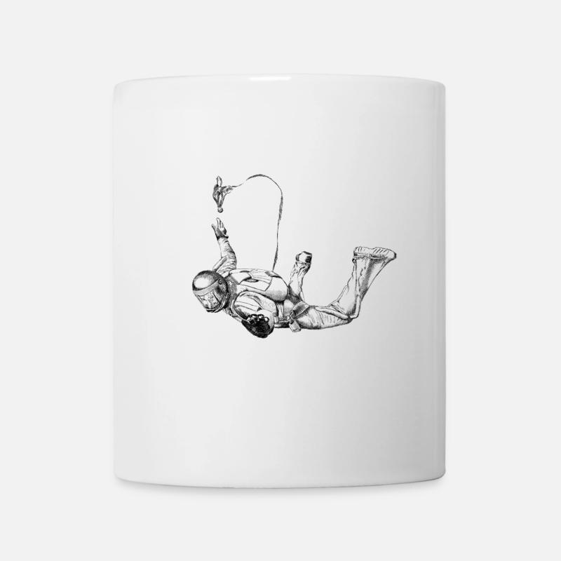 Skydiver - Tasse - Weiß