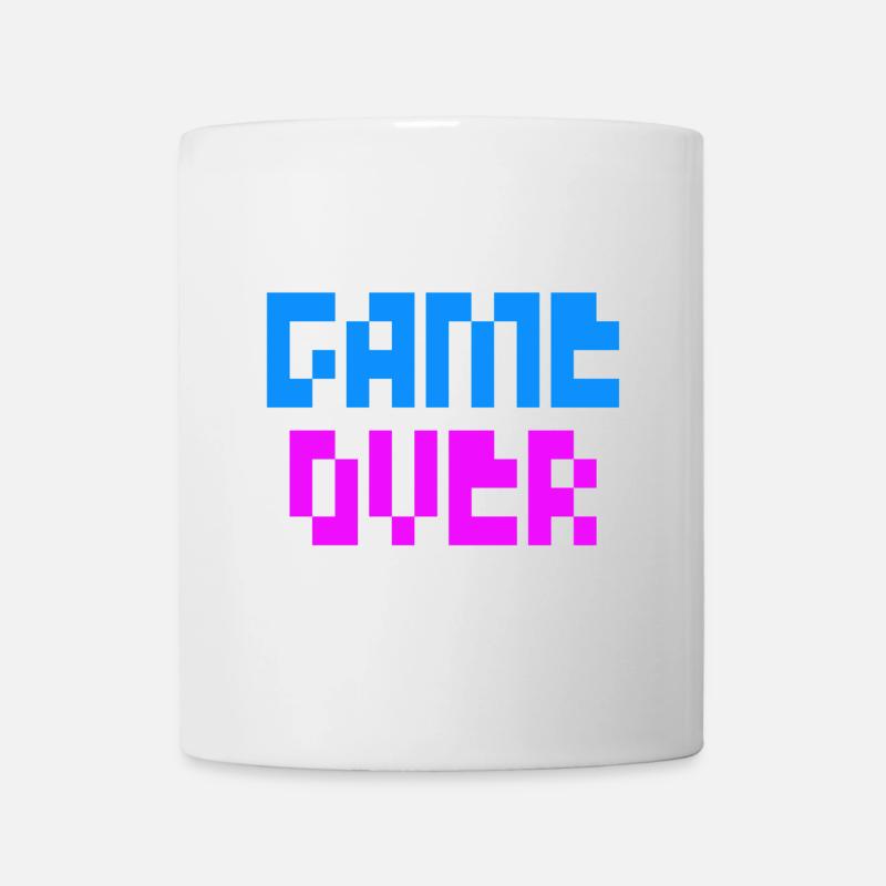 Game Over - Tasse - Weiß