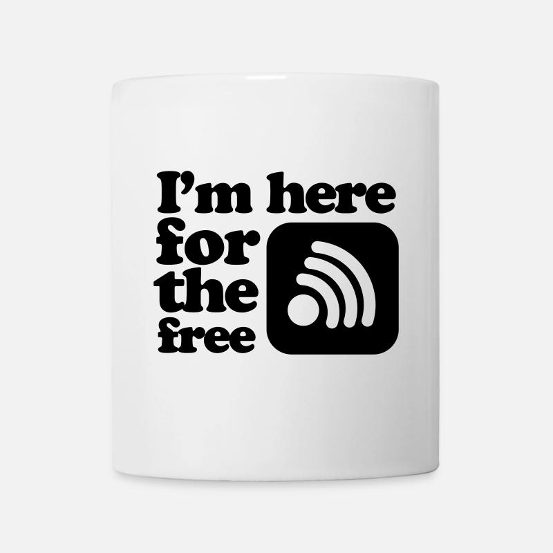 internet - Tasse - Weiß