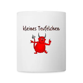 kleines Teufelchen - Tasse - Weiß - Vorne