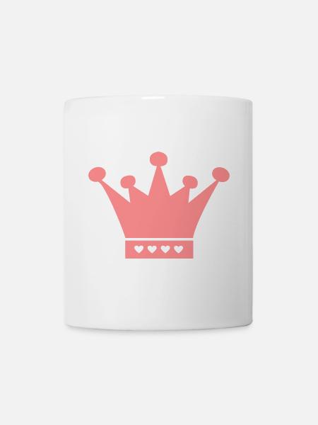 krone - Tasse - Weiß