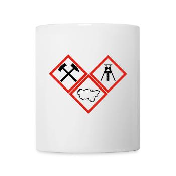 GEFAHR RUHRPOTT - Tasse - Weiß - Vorne