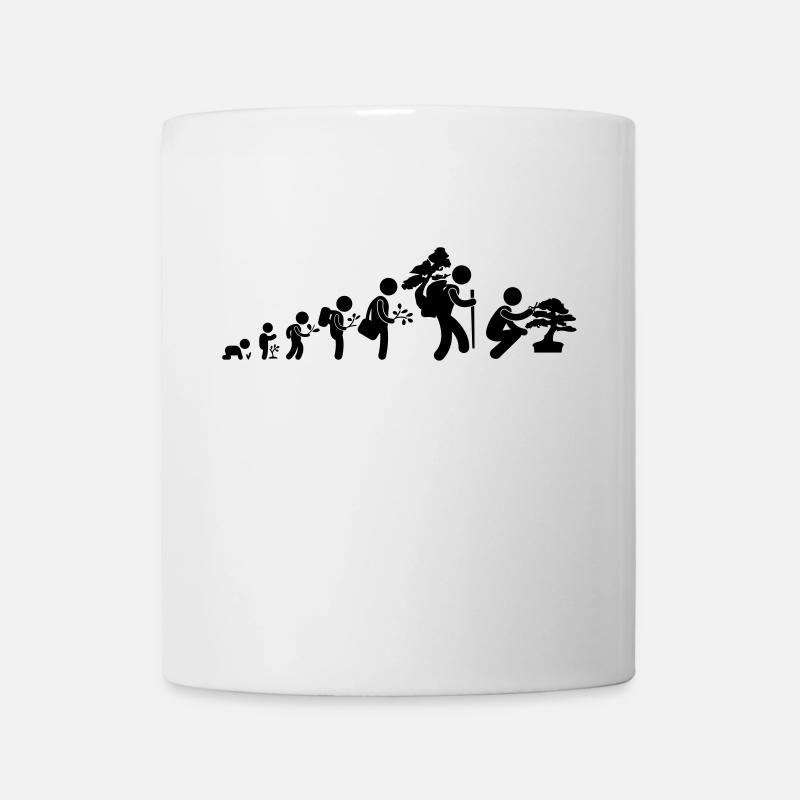 bonsaka_evolution_sans - Mug blanc - blanc