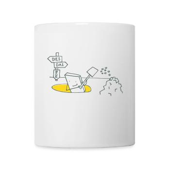 Schatzsuche - Tasse - Weiß - Vorne