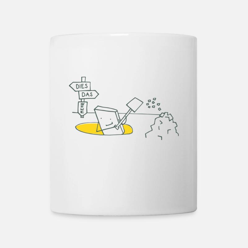 Chasse au trésor - Mug blanc - blanc