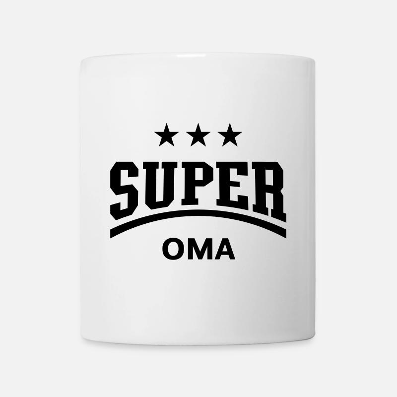 Super Oma - Tasse - Weiß
