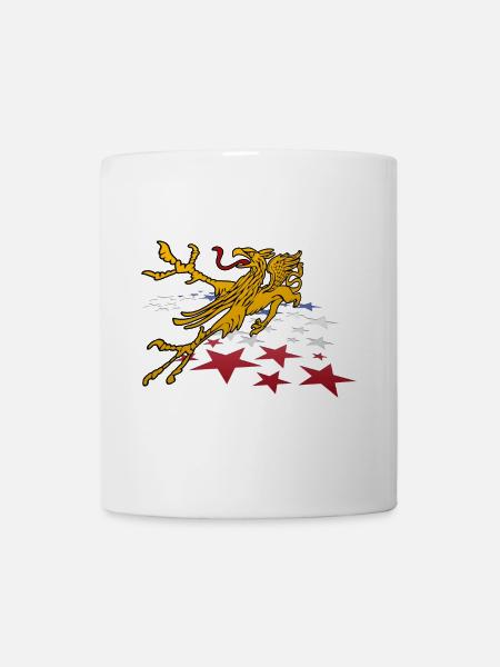 Rostocker Greif 3D - Tasse - Weiß