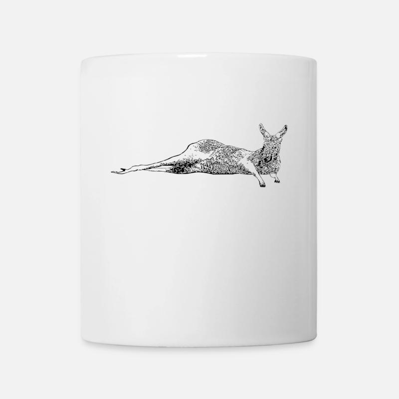 Känguru - Tasse - Weiß