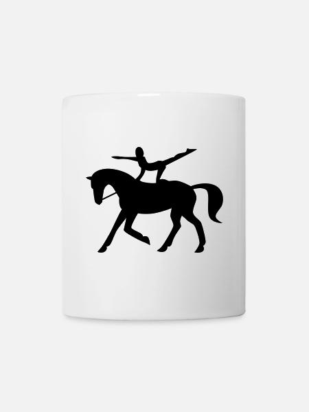 Horse Vaulting - Tasse - Weiß